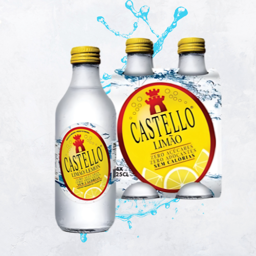 Água Castello Com Gás Limão